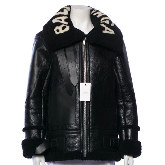 Balenciaga Leather Jacket - Picture 1 of 3